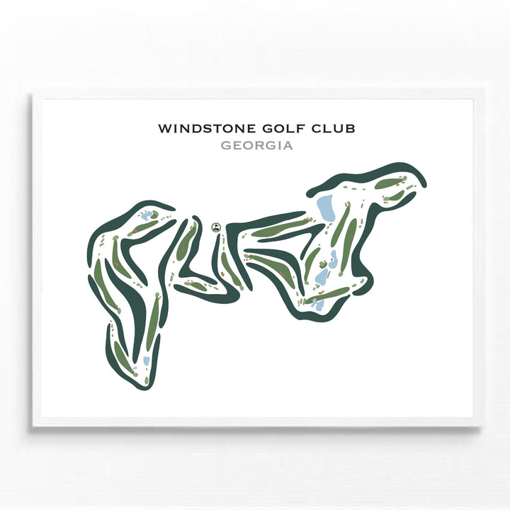 Windstone Golf Club, Georgia - Printed Golf Courses