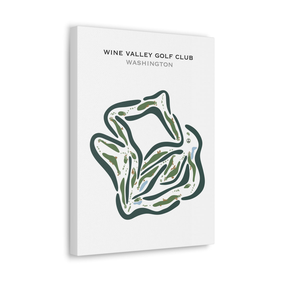 Wine Valley Golf Club, Washington - Printed Golf Courses