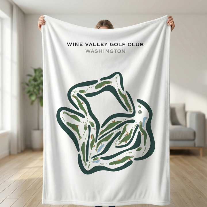 Wine Valley Golf Club, Washington - Printed Golf Courses