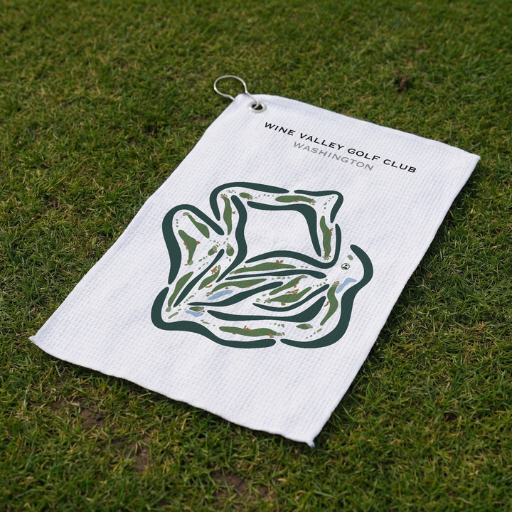 Wine Valley Golf Club, Washington - Printed Golf Courses
