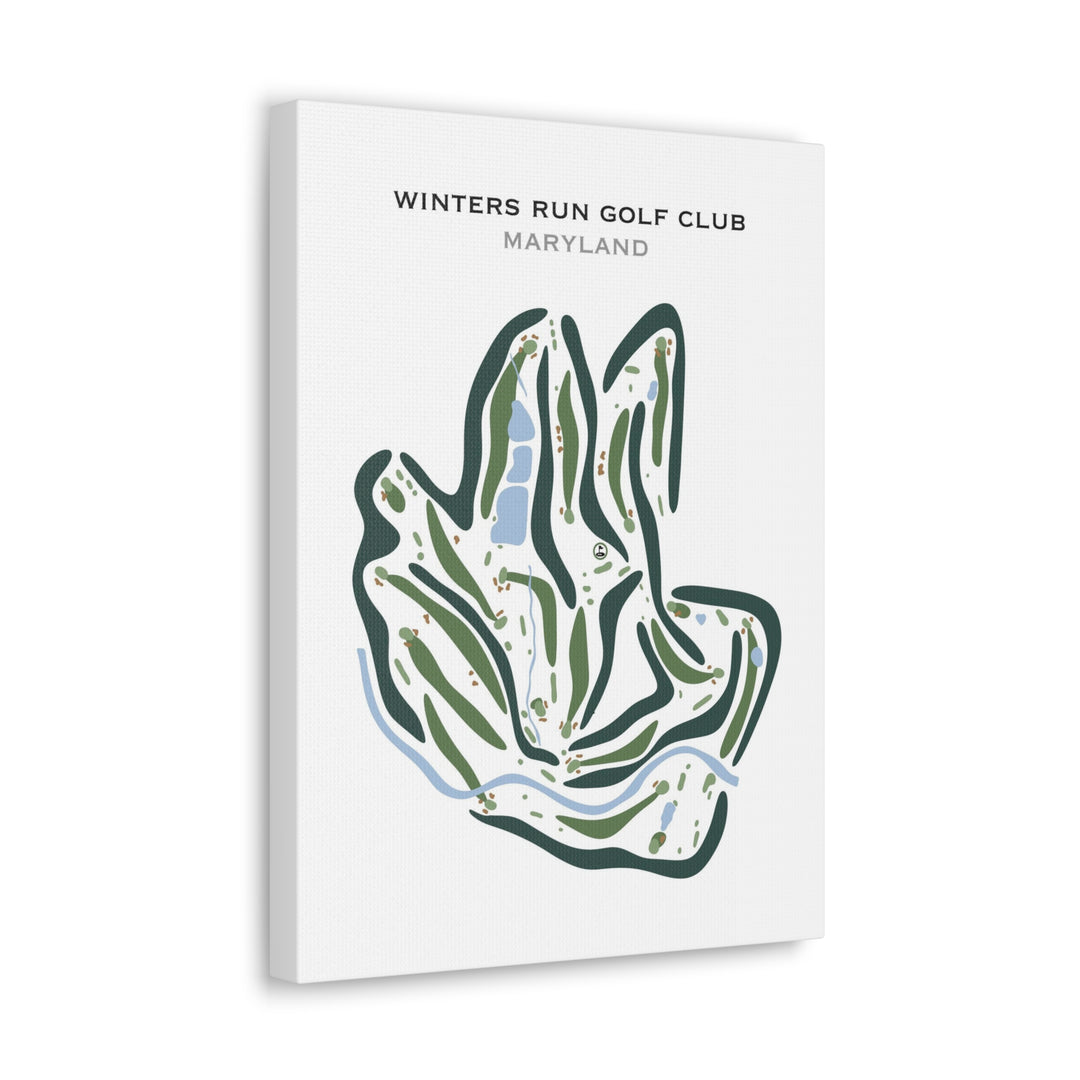 Winters Run Golf Club, Maryland - Printed Golf Courses