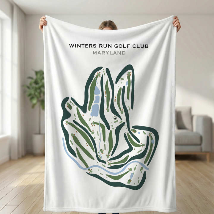 Winters Run Golf Club, Maryland - Printed Golf Courses
