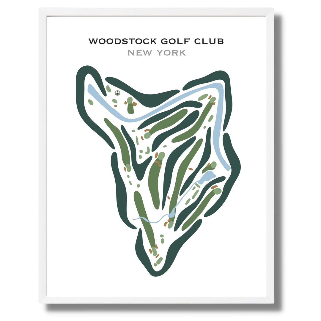 Woodstock Golf Club, New York - Printed Golf Courses