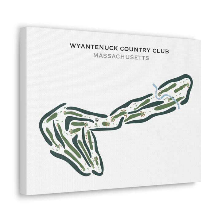 Wyantenuck Country Club, Massachusetts - Printed Golf Courses - Golf Course Prints