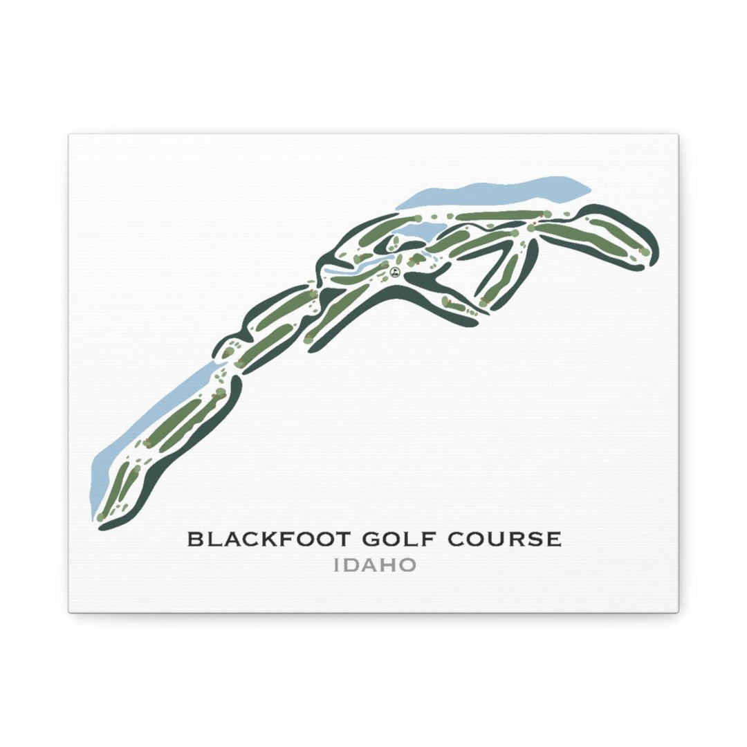 Blackfoot Golf Course, Idaho - zoom in