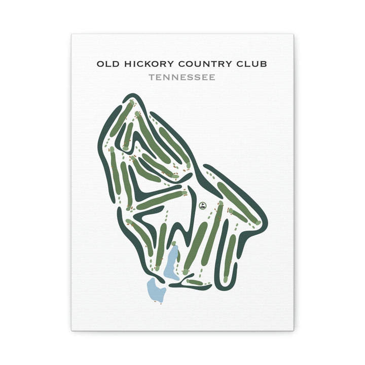 Old Hickory Country Club, Tennessee - Canvas - Golf Course Prints