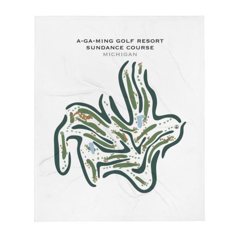 East Aurora Country Club, New York - Printed Golf Courses - Golf Course Prints