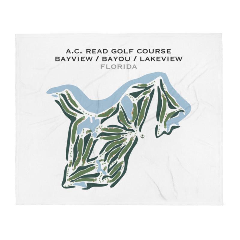 A.C. Read Golf Course Bayview / Bayou / Lakeview, Florida - Printed Golf Courses
