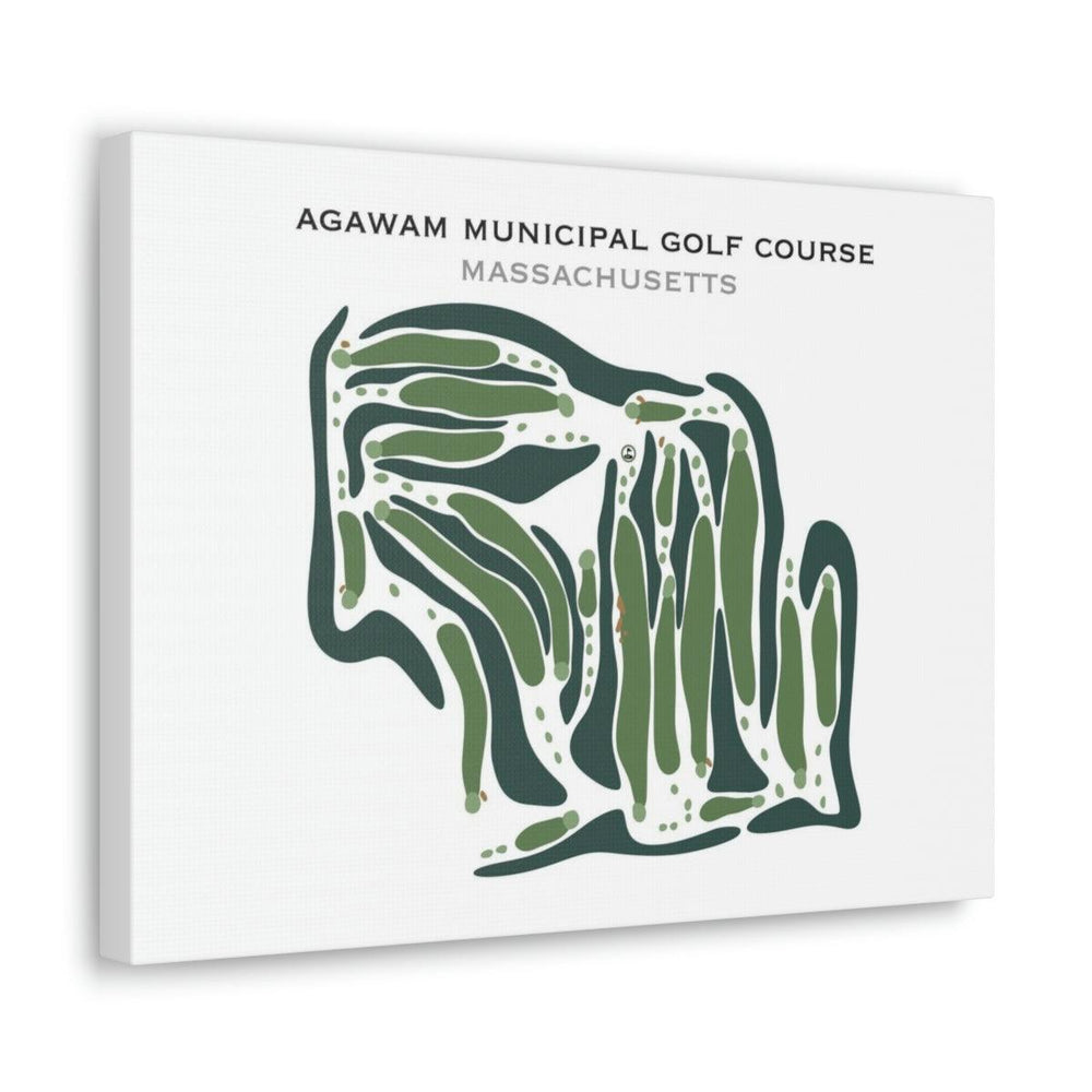 Agawam Municipal Golf Course, Massachusetts  Right View