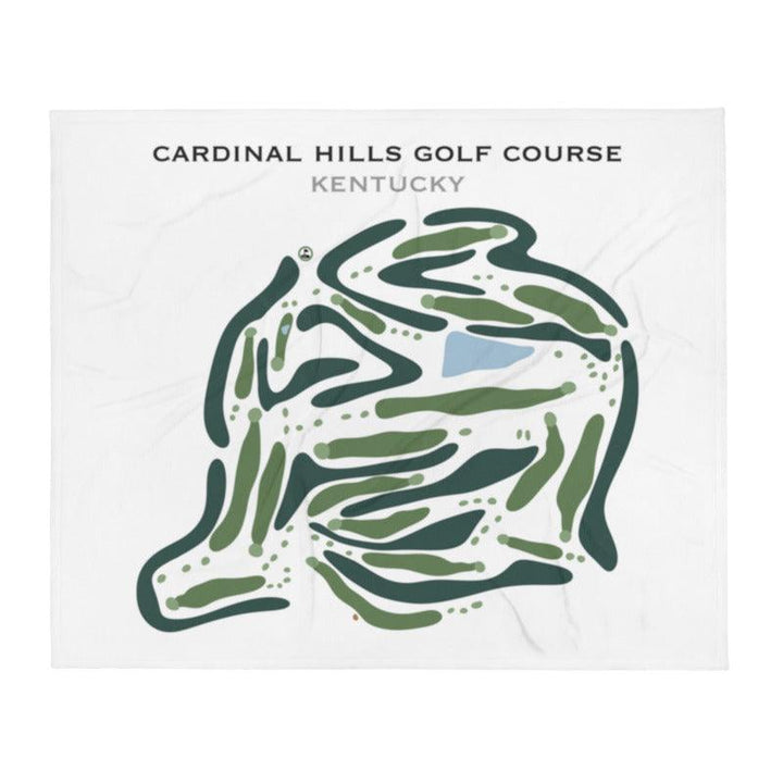 Cardinal Hills Golf Course, Kentucky - Printed Golf Courses - Golf Course Prints