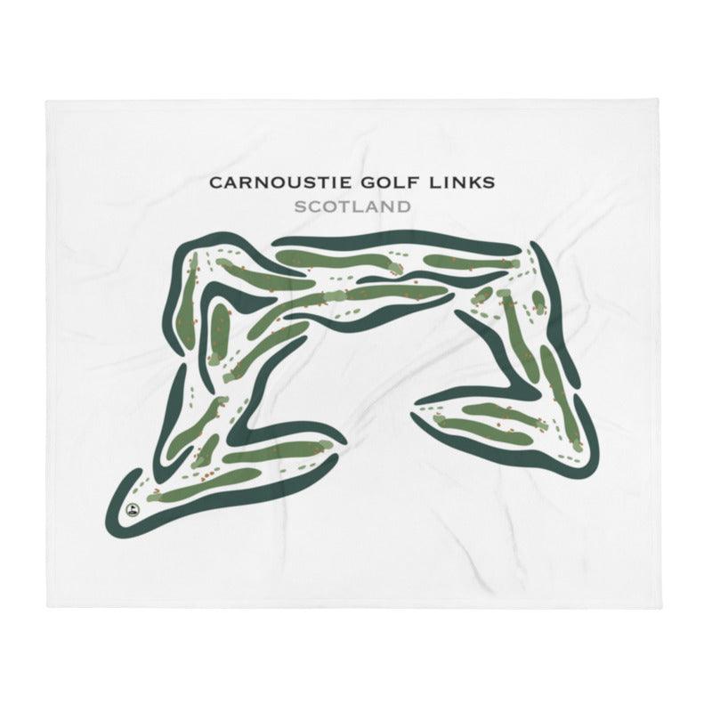 Carnoustie Golf Links, Scotland - Printed Golf Courses - Golf Course Prints