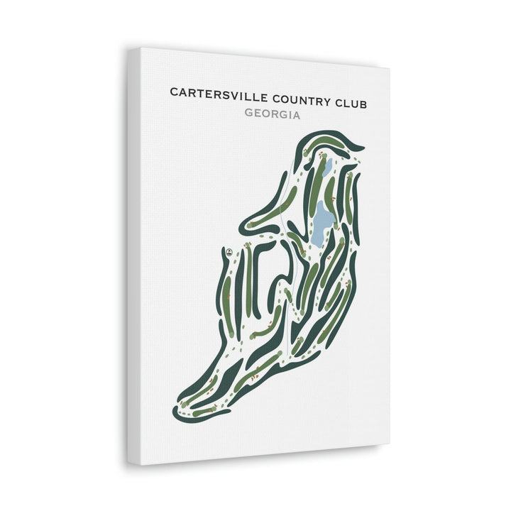 Cartersville Country Club, Georgia - Printed Golf Courses - Golf Course Prints