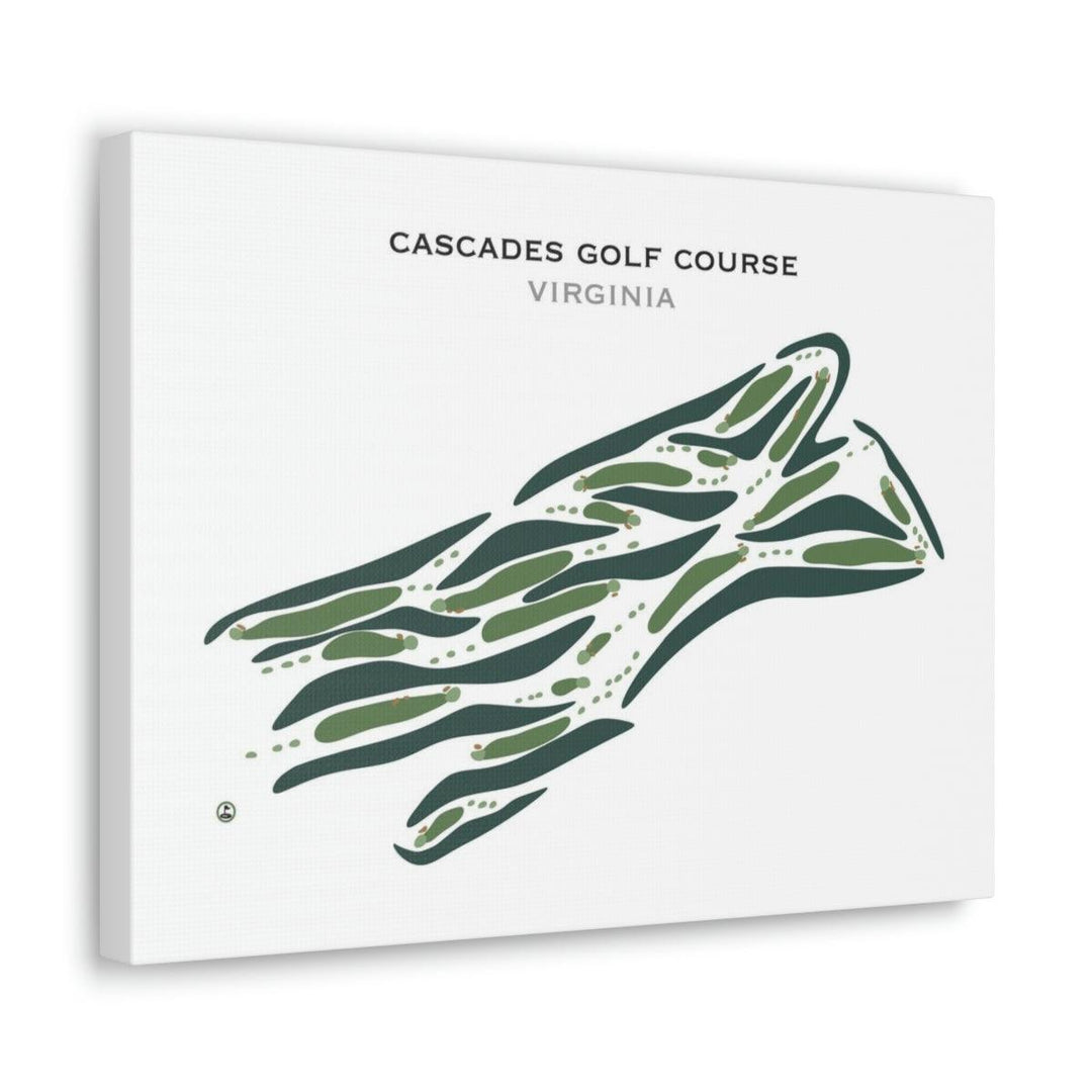 Cascades Golf Course, Virginia - Printed Golf Courses - Golf Course Prints