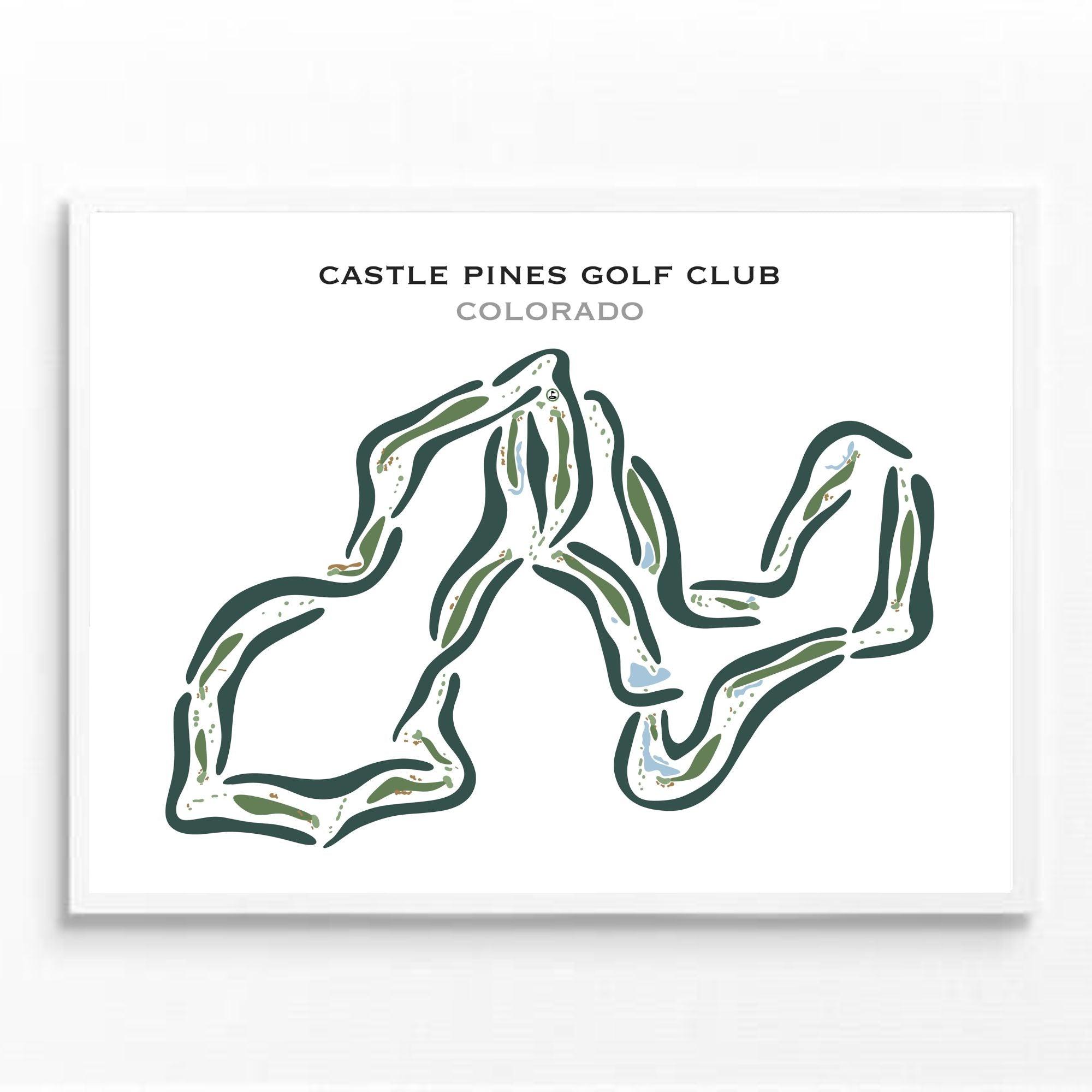 Buy The best Castle Pines Golf Club Printed Golf collectibles. - Golf ...