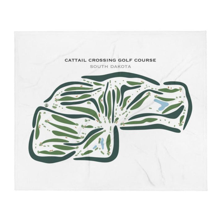 Cattail Crossing Golf Course, South Dakota - Printed Golf Courses - Golf Course Prints