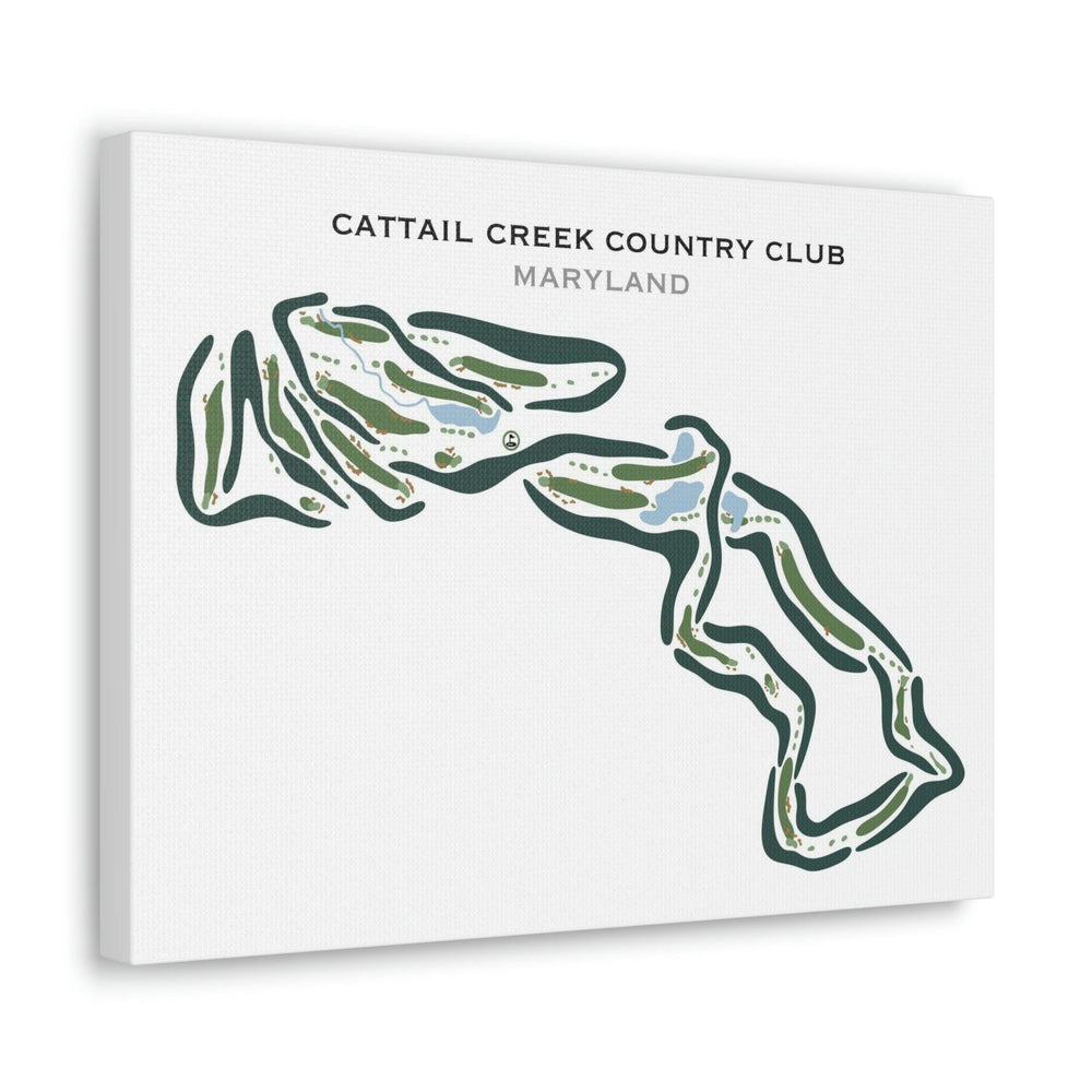 Cattail Creek Country Club, Maryland - Printed Golf Courses - Golf Course Prints