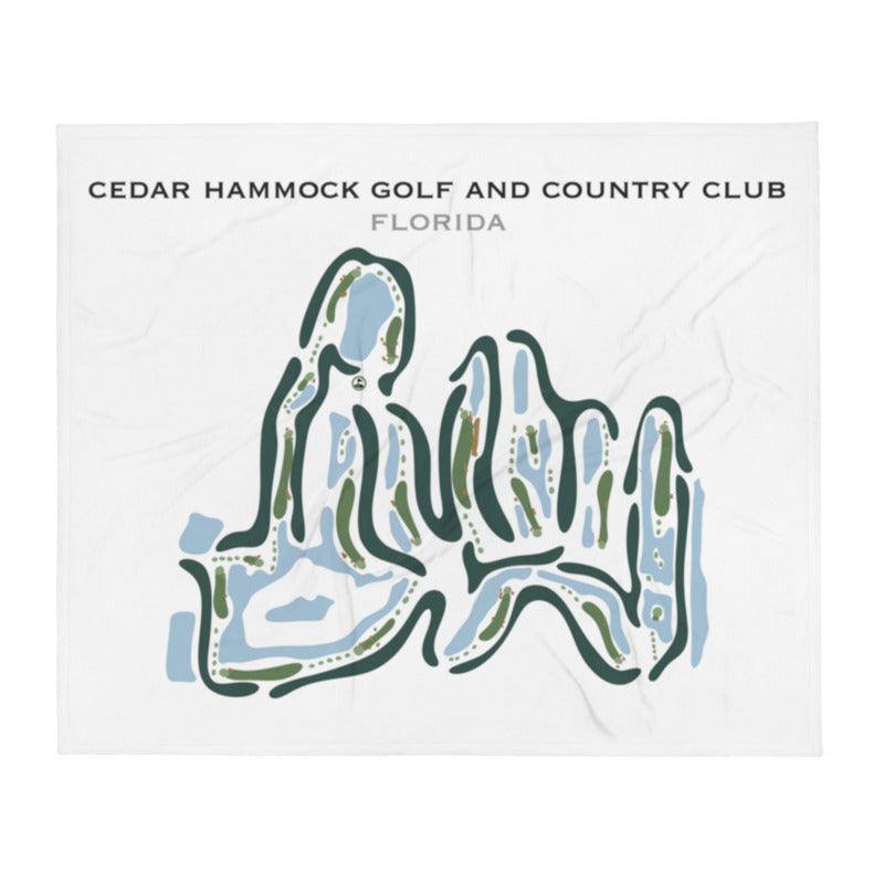 Cedar Hammock Golf and Country Club, Florida - Printed Golf Courses - Golf Course Prints