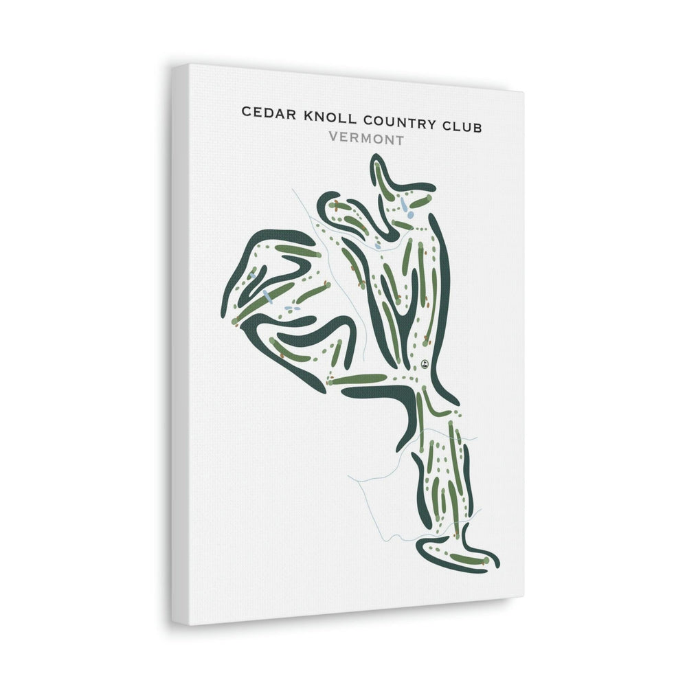 Cedar Knoll Country Club, Vermont - Printed Golf Courses - Golf Course Prints