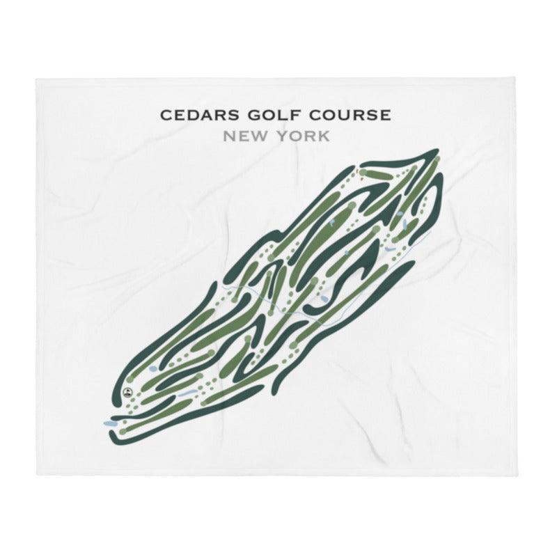 Cedars Golf Course, New York - Printed Golf Courses - Golf Course Prints