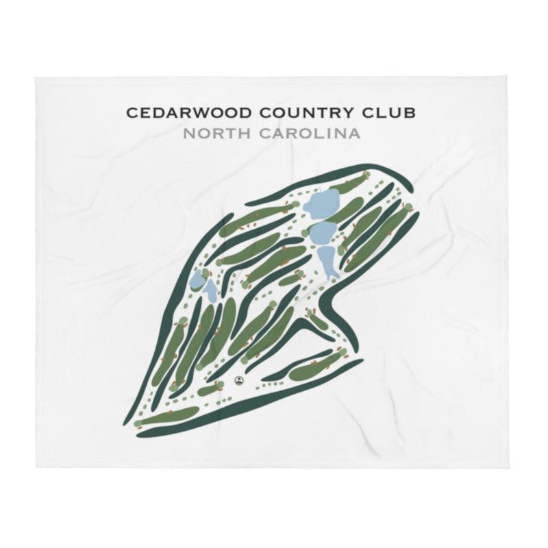 Cedarwood Country Club, North Carolina - Printed Golf Courses - Golf Course Prints