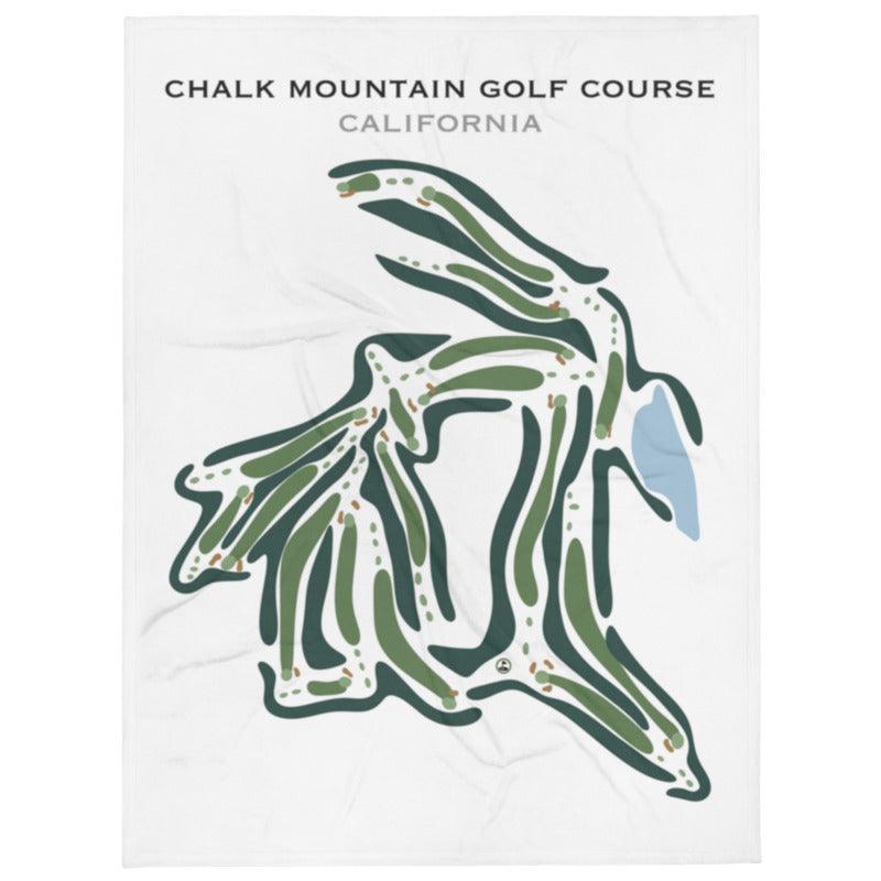 Chalk Mountain Golf Course, California - Printed Golf Courses - Golf Course Prints