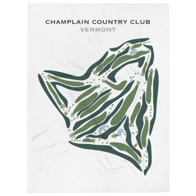Champlain Country Club, Vermont Printed Golf Courses