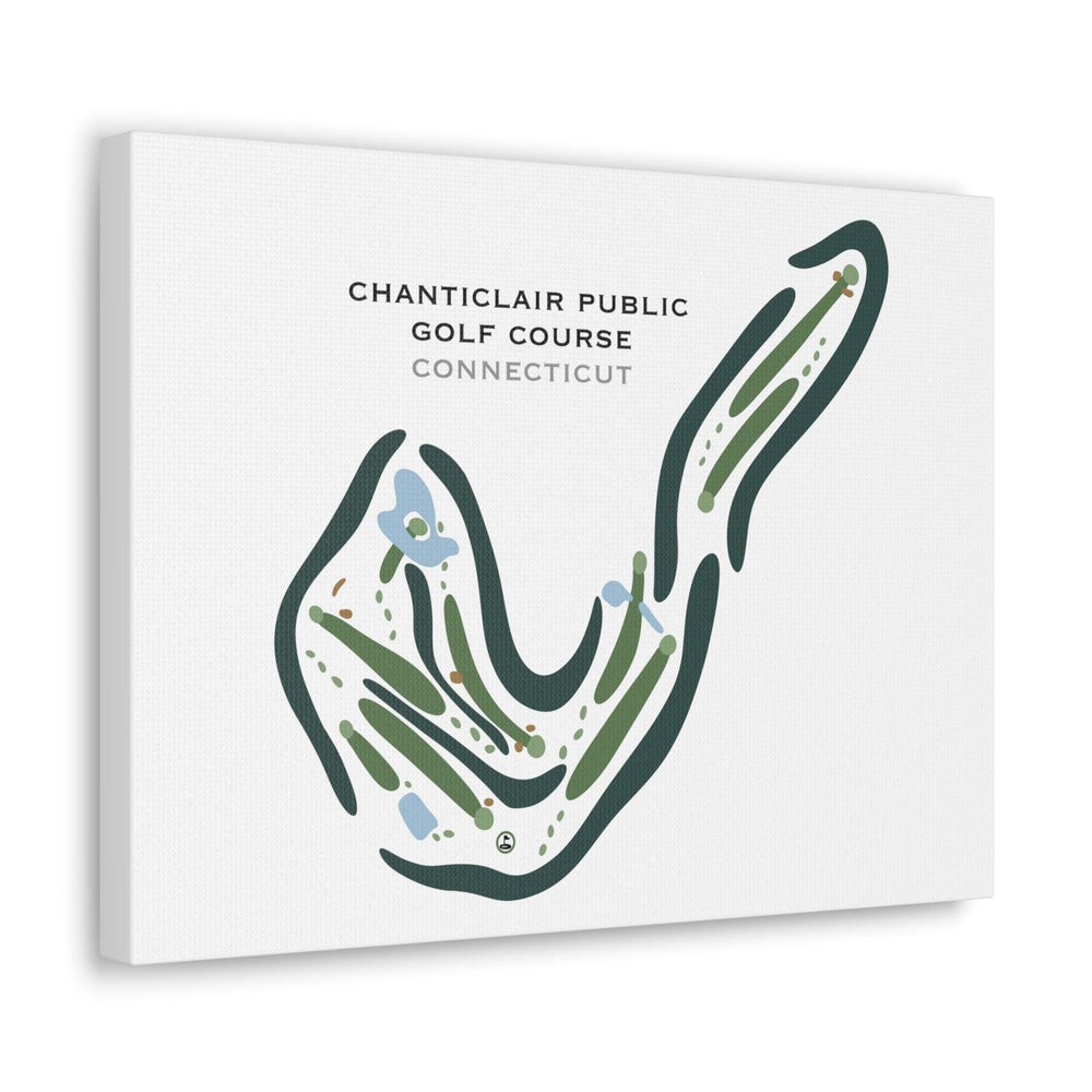 Chanticlair Public Golf Course, Connecticut - Printed Golf Courses - Golf Course Prints
