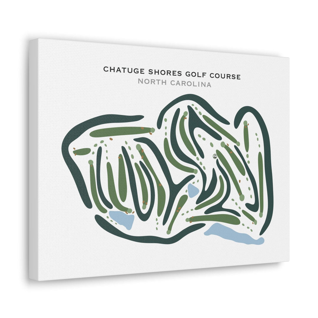 Chatuge Shores Golf Course, North Carolina - Printed Golf Courses - Golf Course Prints