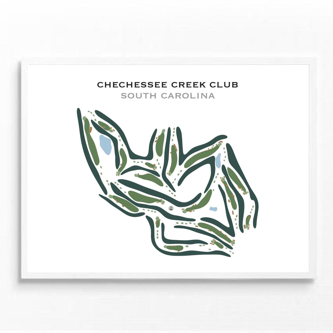 Chechessee Creek Club, South Carolina - Printed Golf Courses - Golf Course Prints