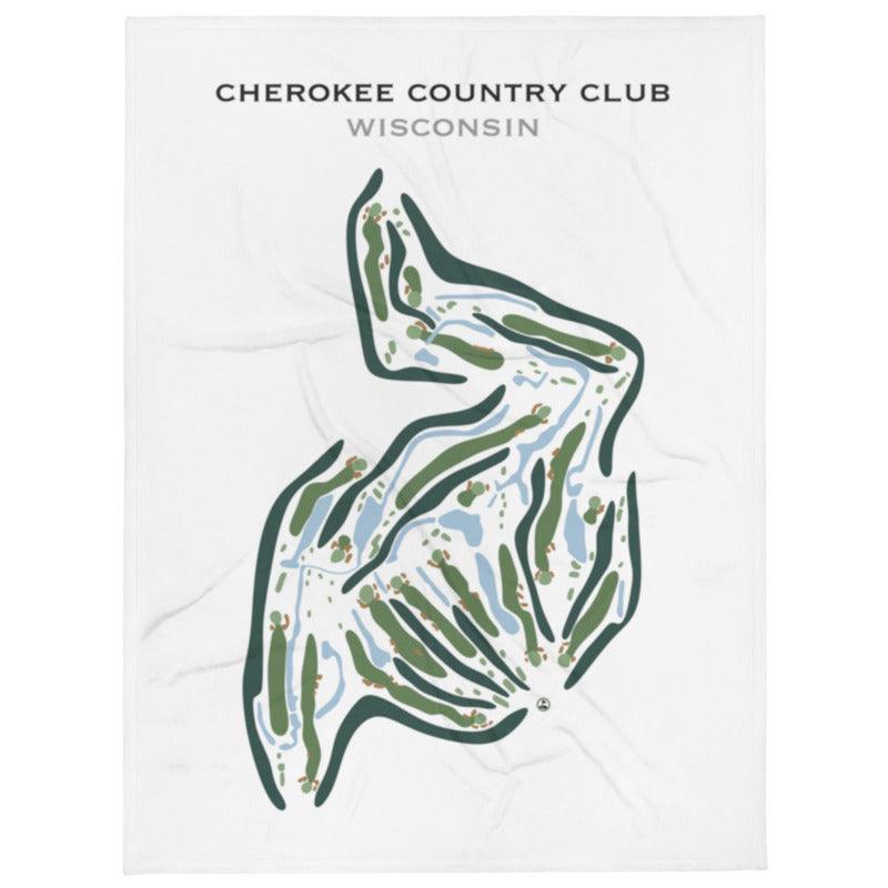 Cherokee Country Club, Wisconsin - Printed Golf Courses - Golf Course Prints