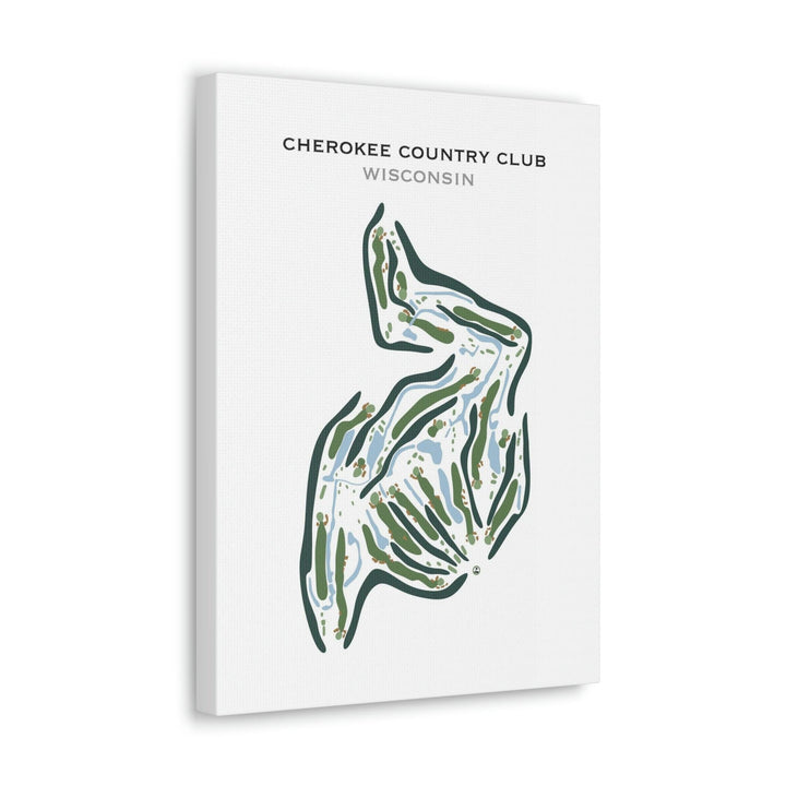 Cherokee Country Club, Wisconsin - Printed Golf Courses - Golf Course Prints