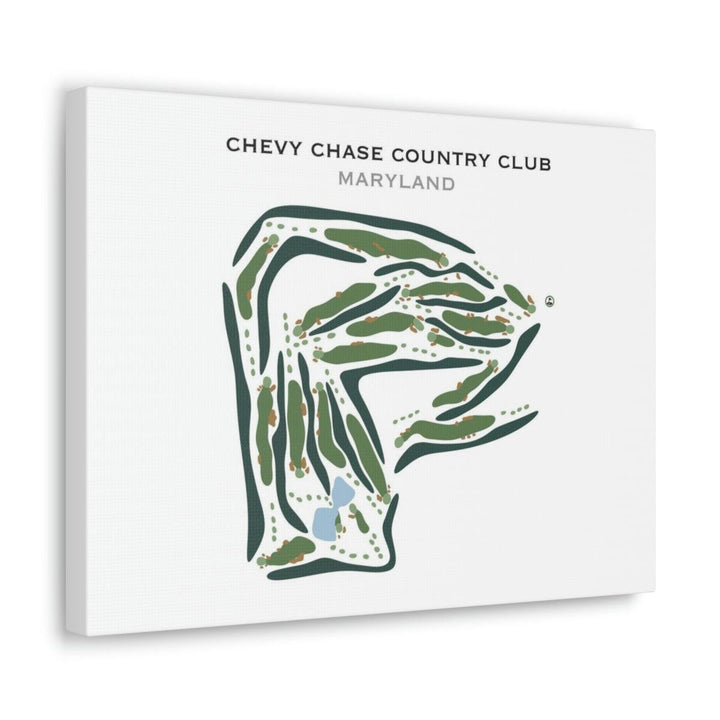 Chevy Chase Country Club, Maryland - Printed Golf Courses - Golf Course Prints