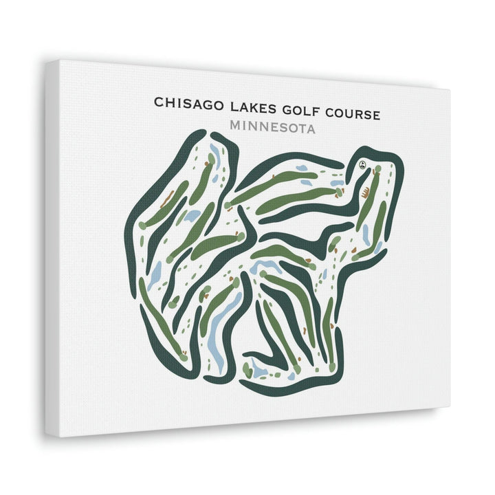 Chisago Lakes Golf Course, Minnesota - Printed Golf Courses - Golf Course Prints