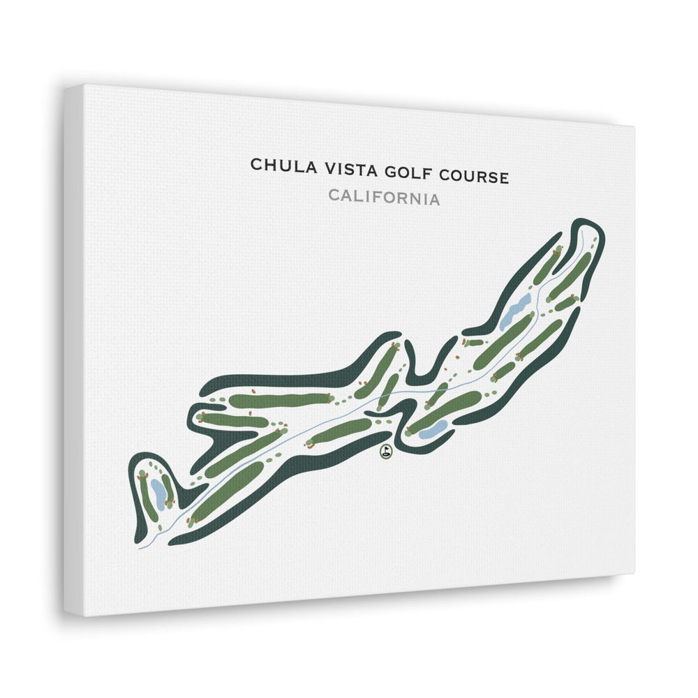 Chula Vista Golf Course, California - Printed Golf Courses - Golf Course Prints