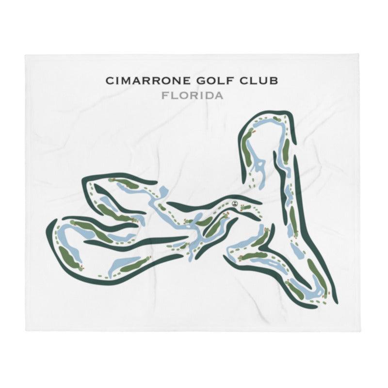 Cimarrone Golf Club, Florida - Printed Golf Courses - Golf Course Prints
