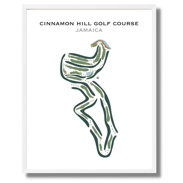 Cinnamon Hill Golf Course, Jamaica - Printed Golf Courses - Golf Course Prints