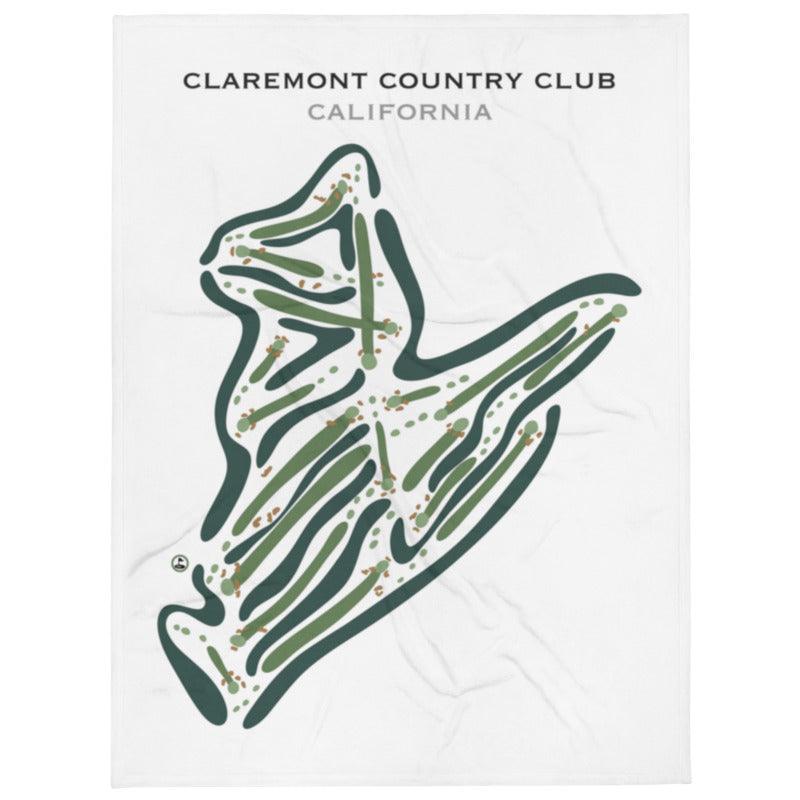 Claremont Country Club, California - Printed Golf Courses - Golf Course Prints