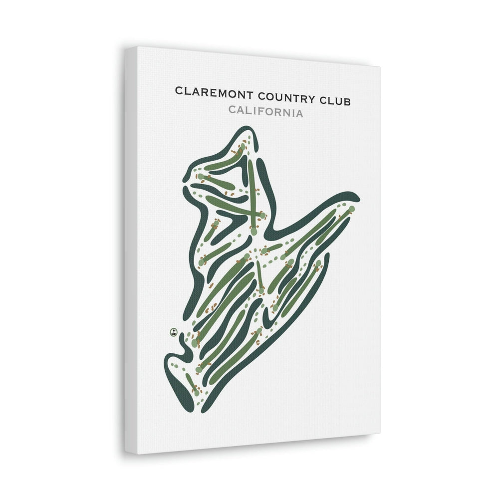 Claremont Country Club, California - Printed Golf Courses - Golf Course Prints