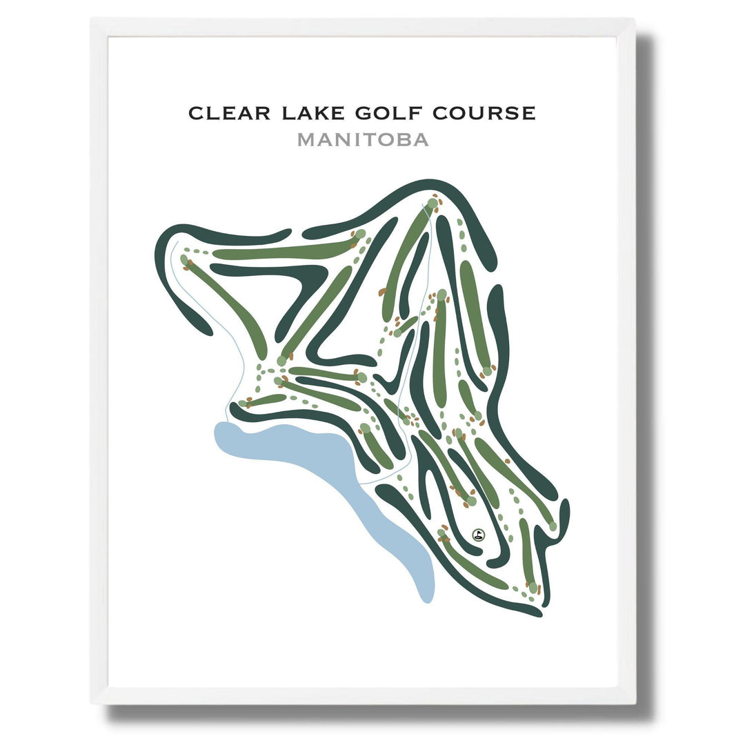 Clear Lake Golf Course, Manitoba - Printed Golf Courses - Golf Course Prints