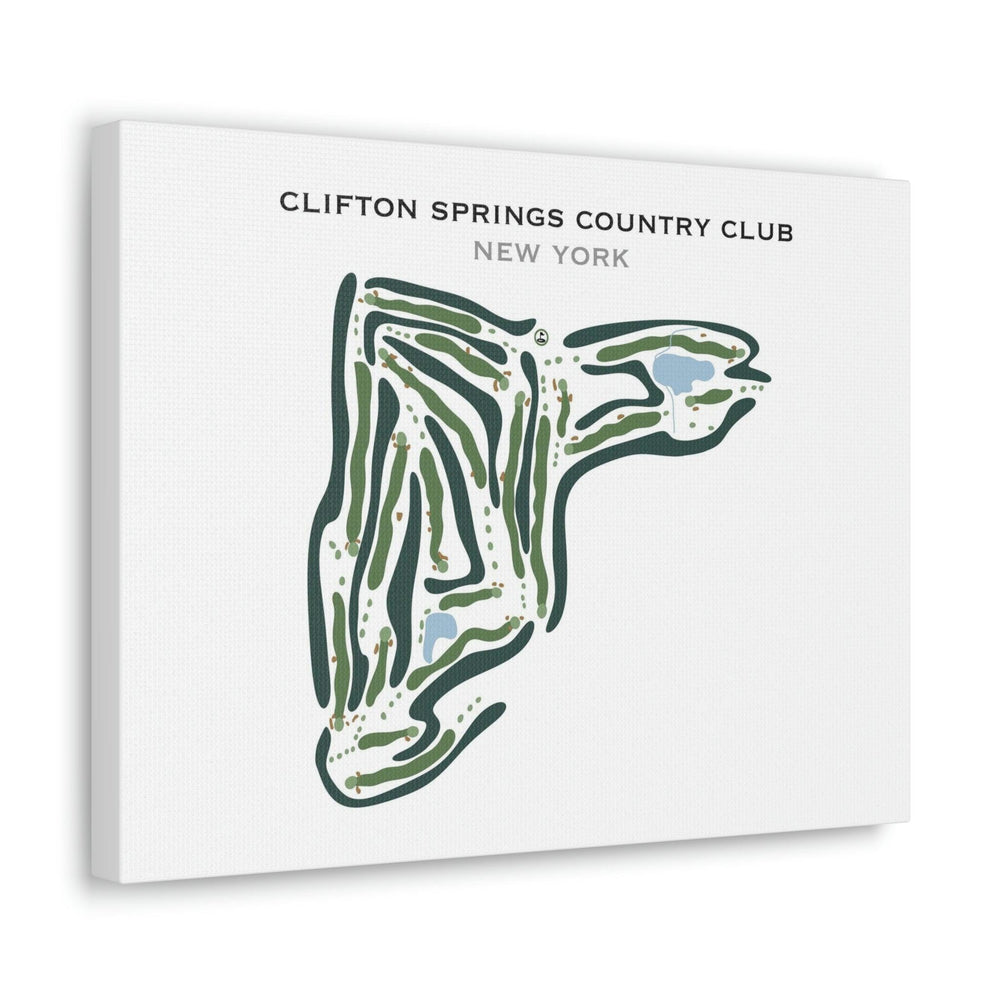 Clifton Springs Country Club, New York - Printed Golf Courses - Golf Course Prints