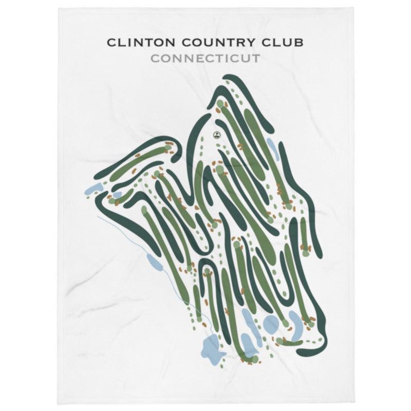 Clinton Country Club, Connecticut - Printed Golf Courses - Golf Course Prints