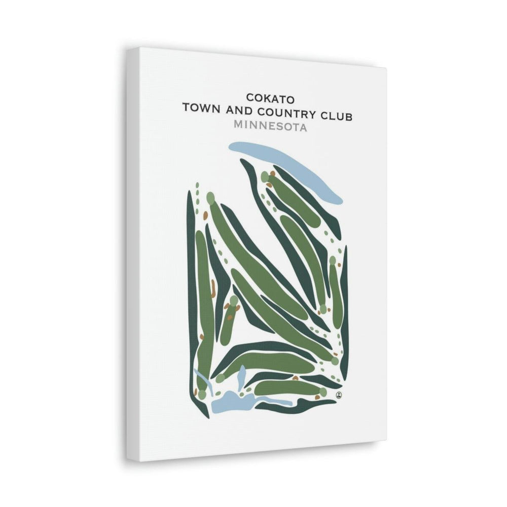 Cokato Town & Country Club, Minnesota - Printed Golf Courses - Golf Course Prints