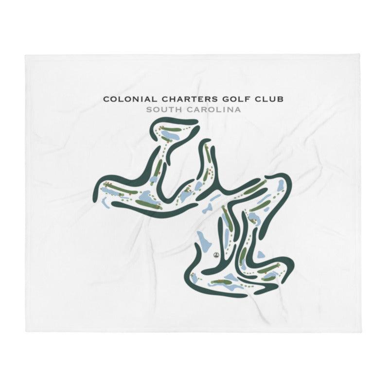 Colonial Charters Golf Club, South Carolina - Printed Golf Courses - Golf Course Prints