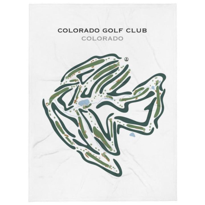 Colorado Golf Club, Colorado - Printed Golf Courses - Golf Course Prints