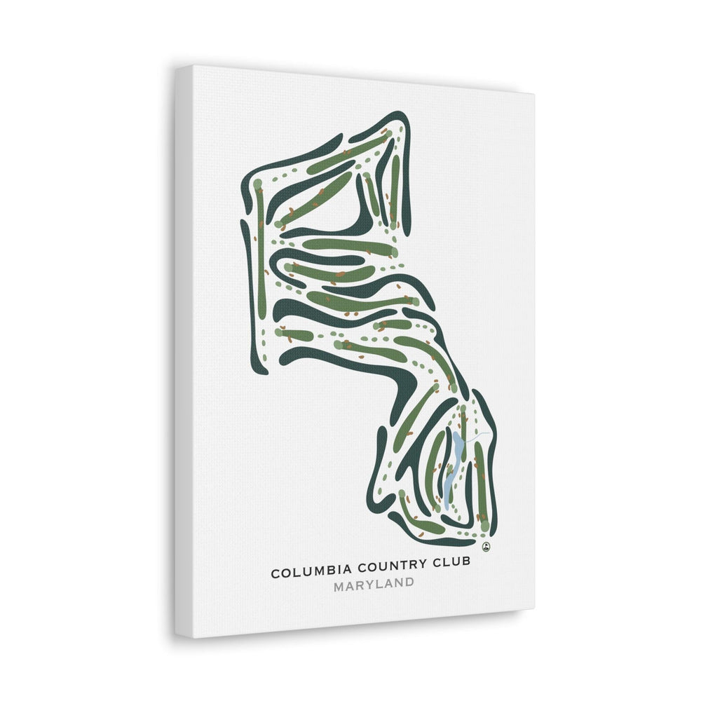 Columbia Country Club, Maryland - Printed Golf Courses - Golf Course Prints