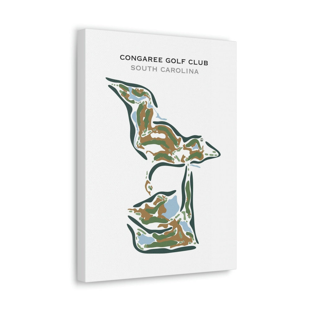 Congaree Golf Club, South Carolina - Printed Golf Courses - Golf Course Prints