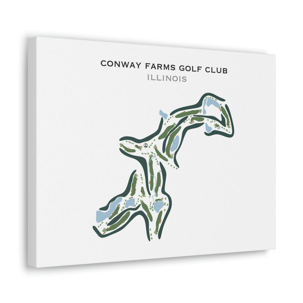 Conway Farms Golf Club, Illinois - Printed Golf Courses - Golf Course Prints