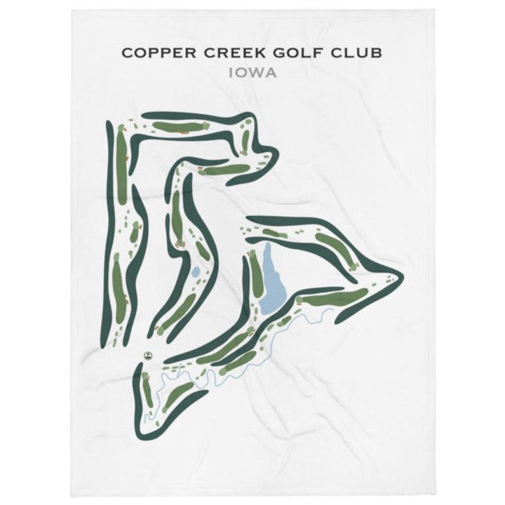 Copper Creek Golf Club, Iowa - Printed Golf Courses - Golf Course Prints