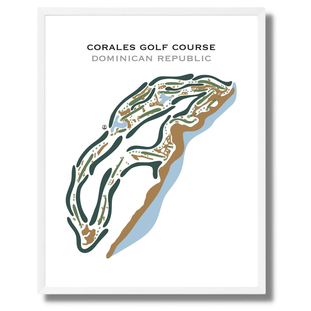 Corales Golf Course, Dominican Republic - Printed Golf Courses - Golf Course Prints