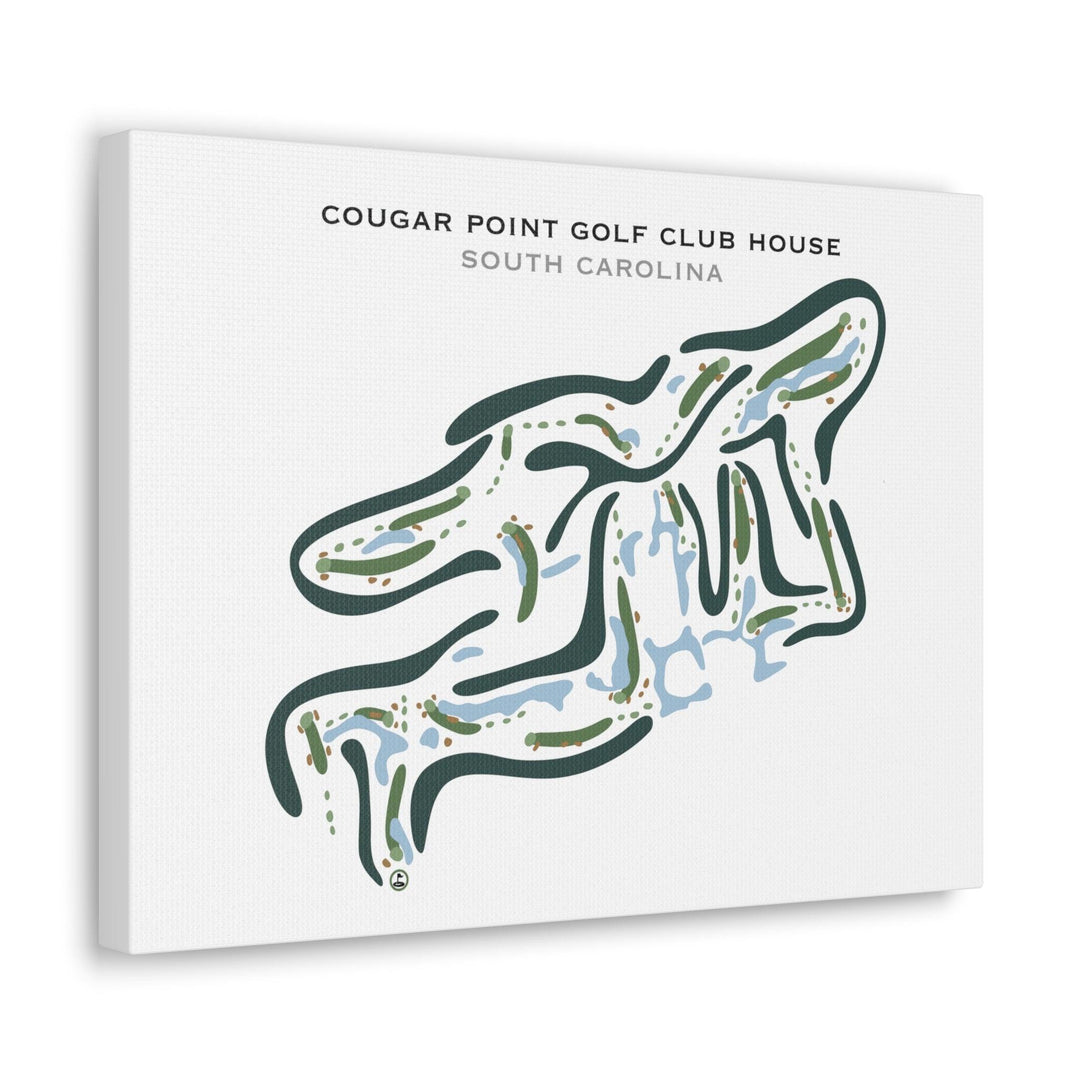 Cougar Point Golf Club House, South Carolina - Printed Golf Courses - Golf Course Prints